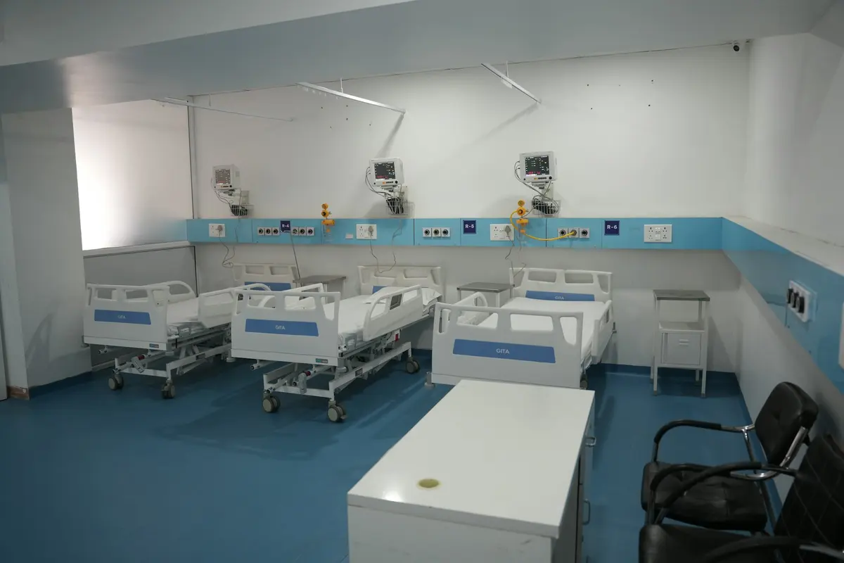 A ward, made ready